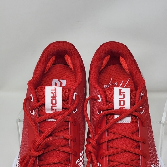 Nike Force Zoom Trout 7 Pro Metal Baseball Cleats Red CQ7224-602 Men Multi New - Picture 9 of 10